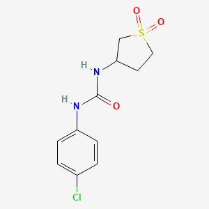 1-(4-Chlorophenyl)-3-(1,1-dioxidotetrahydrothiophen-3-yl)urea