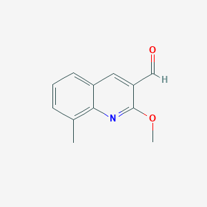 2-Methoxy-8-methylquinoline-3-carbaldehyde