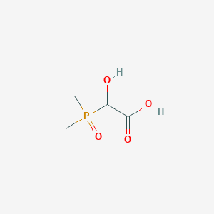 B1222176 2-(Dimethylphosphoryl)-2-hydroxyacetic acid CAS No. 91154-17-5