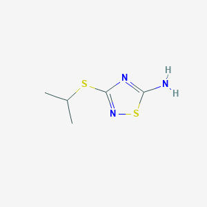 3-(Isopropylthio)-1,2,4-thiadiazol-5-amine