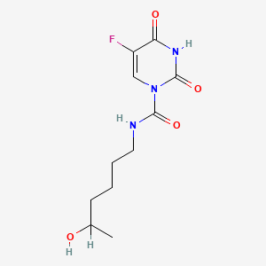 molecular formula C11H16FN3O4 B1222199 Hhcfu CAS No. 74173-52-7