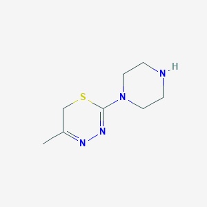 5-Methyl-2-(piperazin-1-YL)-6H-1,3,4-thiadiazine