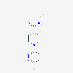 1-(6-chloropyridazin-3-yl)-N-propylpiperidine-4-carboxamide