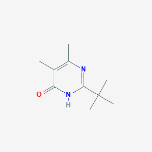 2-Tert-butyl-5,6-dimethylpyrimidin-4-ol