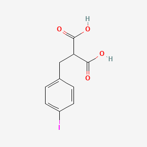 molecular formula C10H9IO4 B1222211 Iodobenzylmalonate CAS No. 25100-55-4