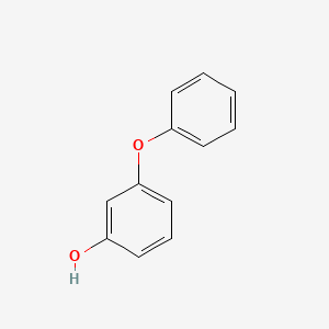 molecular formula C12H10O2 B1222215 3-Phenoxyphenol CAS No. 713-68-8