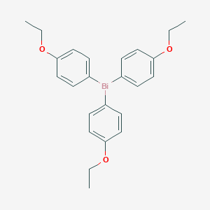 molecular formula C24H27BiO3 B122222 三(4-乙氧基苯基)铋 CAS No. 90591-48-3