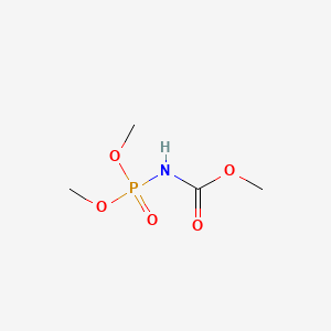 Carbamic acid, (dimethoxyphosphinyl)-, methyl ester