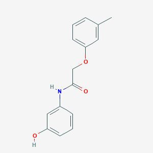 N-(3-hydroxyphenyl)-2-(3-methylphenoxy)acetamide