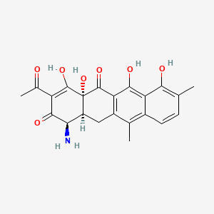 molecular formula C22H21NO7 B1222253 西妥环素 CAS No. 29144-42-1