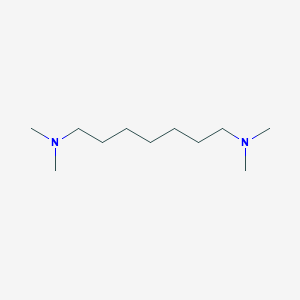 molecular formula C11H26N2 B1222257 N,N,N',N'-Tetramethyl-1,7-heptanediamine CAS No. 29333-99-1