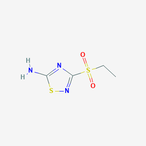 3-(Ethylsulfonyl)-1,2,4-thiadiazol-5-amine