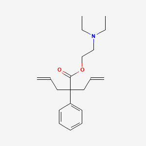 molecular formula C20H29NO2 B1222262 2-diethylaminoethyl Diallylphenylacetate CAS No. 2597-09-3