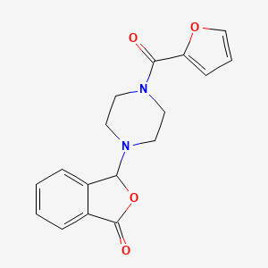 3-[4-(furan-2-ylcarbonyl)piperazin-1-yl]-2-benzofuran-1(3H)-one