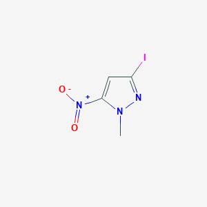 3-Iodo-1-methyl-5-nitro-1H-pyrazole