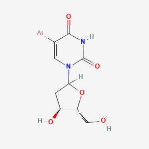 molecular formula C9H11AtN2O5 B1222271 (211At)Audr CAS No. 63473-09-6