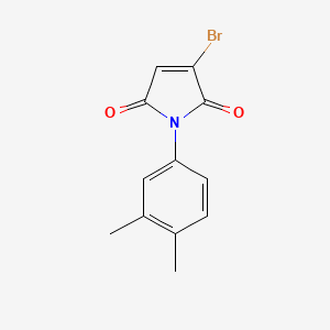 1H-Pyrrole-2,5-dione, 3-bromo-1-(3,4-dimethylphenyl)-