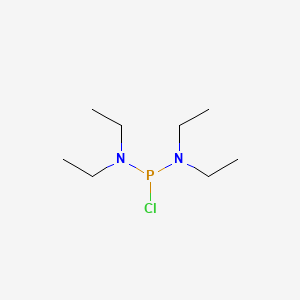 molecular formula C8H20ClN2P B1222284 双(二乙氨基)氯膦 CAS No. 685-83-6