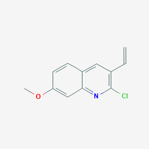 2-Chloro-7-methoxy-3-vinylquinoline