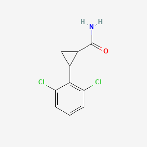 2-(2,6-Dichlorophenyl)cyclopropanecarboxamide