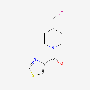 4-(Fluoromethyl)-1-(1,3-thiazole-4-carbonyl)piperidine