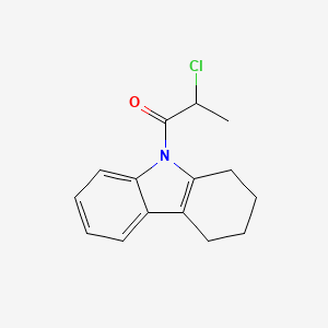 2-chloro-1-(1,2,3,4-tetrahydrocarbazol-9-yl)propan-1-one