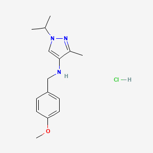 1-isopropyl-N-(4-methoxybenzyl)-3-methyl-1H-pyrazol-4-amine