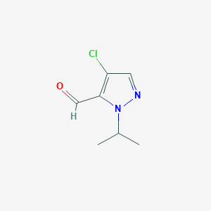 4-Chloro-1-isopropyl-1H-pyrazole-5-carbaldehyde