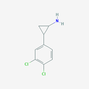 2-(3,4-Dichlorophenyl)cyclopropan-1-amine