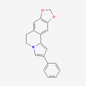 2-Phenyl-5,6-dihydro[1,3]dioxolo[4,5-g]pyrrolo[2,1-a]isoquinoline