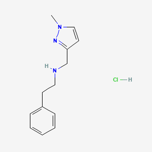 [(1-methyl-1H-pyrazol-3-yl)methyl](2-phenylethyl)amine