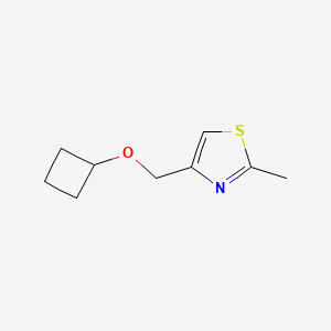 4-(Cyclobutoxymethyl)-2-methyl-1,3-thiazole