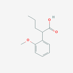 2-(2-Methoxyphenyl)pentanoic acid