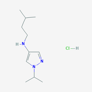 1-isopropyl-N-(3-methylbutyl)-1H-pyrazol-4-amine