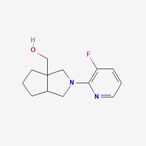 [2-(3-Fluoropyridin-2-yl)-octahydrocyclopenta[c]pyrrol-3a-yl]methanol