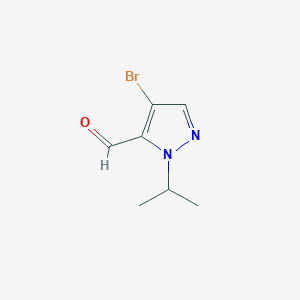 4-Bromo-1-isopropyl-1H-pyrazole-5-carbaldehyde