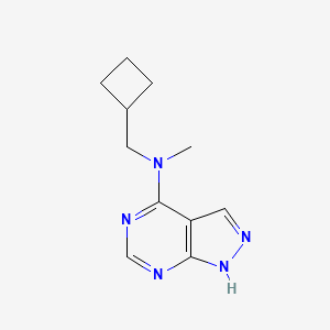 N-(cyclobutylmethyl)-N-methyl-1H-pyrazolo[3,4-d]pyrimidin-4-amine