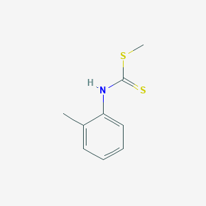 N-(2-methylphenyl)(methylsulfanyl)carbothioamide