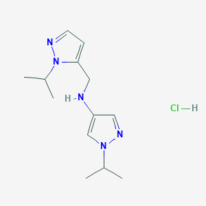 1-isopropyl-N-[(1-isopropyl-1H-pyrazol-5-yl)methyl]-1H-pyrazol-4-amine