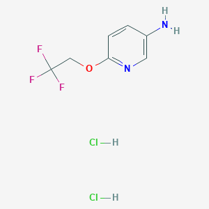 6-(2,2,2-Trifluoroethoxy)pyridin-3-amine dihydrochloride