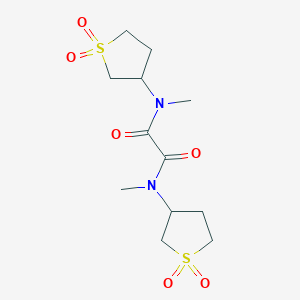 N,N'-bis(1,1-dioxidotetrahydrothiophen-3-yl)-N,N'-dimethylethanediamide