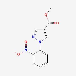 methyl 1-(2-nitrophenyl)-1H-pyrazole-4-carboxylate