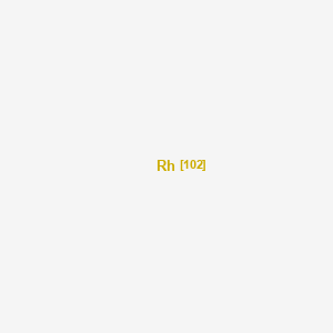 B1222471 Rhodium-102 CAS No. 15765-82-9