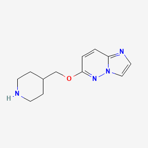 6-(Piperidin-4-ylmethoxy)imidazo[1,2-b]pyridazine