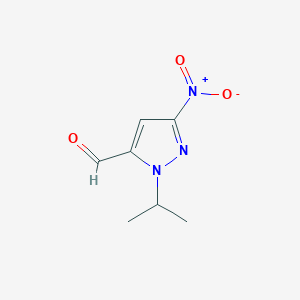 1-Isopropyl-3-nitro-1H-pyrazole-5-carbaldehyde