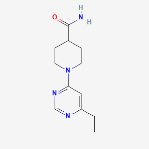 1-(6-Ethylpyrimidin-4-yl)piperidine-4-carboxamide