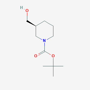 molecular formula C11H21NO3 B122249 (S)-1-Boc-3-(羟甲基)哌啶 CAS No. 140695-84-7