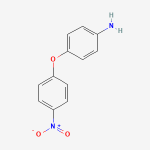 molecular formula C12H10N2O3 B1222501 4-(4-Nitrophenoxy)aniline CAS No. 6149-33-3