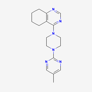 4-[4-(5-Methylpyrimidin-2-yl)piperazin-1-yl]-5,6,7,8-tetrahydroquinazoline