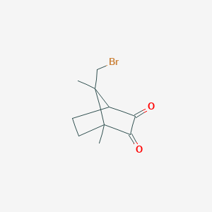 7-(Bromomethyl)-1,7-dimethylbicyclo[2.2.1]heptane-2,3-dione